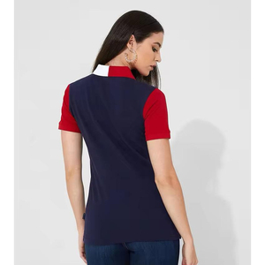 Polo pour femmes, vêtements d'été haut de gamme, tissu respirant, léger, coupe confortable, tenue décontractée streetwear - Product Image 3