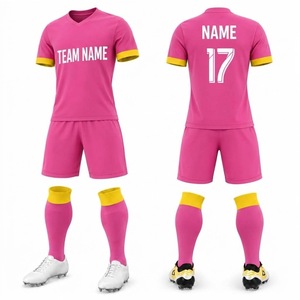 ชุดเสื้อฟุตบอลสีสันสดใส คุณภาพสูง พิมพ์ลายแบบซับลิเมชั่น สไตล์ลำลอง แห้งเร็ว ระบายอากาศได้ดี เหมาะสำหรับใส่เป็นเสื้อนอก  สำหรับทุกเพศ - Product Image 5