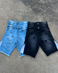 Pantalones Cortos Casuales de Verano para Hombre de Alta Calidad, Diseño de Doble Cintura, 100% Algodón, Anti-UV, Transpirables, Ecológicos, Personalizables - Product Image 2