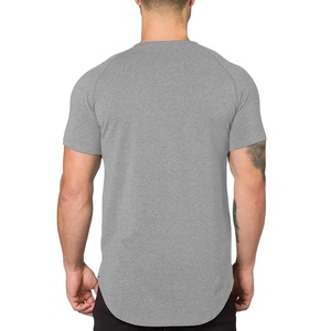 Camisetas de Gimnasio Personalizadas OEM para Hombre, 100% Algodón Orgánico, 220g, Jersey Sólido, Secado Rápido, Transpirable, Ropa Deportiva Informal Unisex - Product Image 2