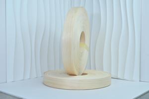 Rollo de Chapa de Madera de Álamo de Lujo con Figura Natural Ondulada para Decoración de Interiores - Product Image 2