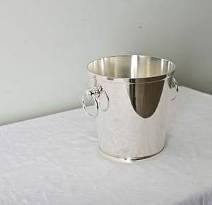 Seau à glace en métal de qualité supérieure pour le refroidissement du vin, du champagne et des boissons, idéal pour la maison, la cuisine, le restaurant, l'hôtel, les fêtes - Product Image 4