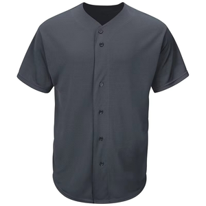 Professional Baseball Jersey Custom Name Number Printing Sports Team Wear Moisture-Wicking Mesh Fabric 100% Polyester - Product Image 2