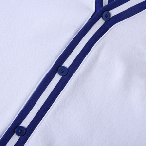 Custom Albany State <b>White</b> Fleece <b>Cardigan</b> Men's Embroidered Logo Striped Trim Wholesale Fraternity Wear School & Collegiate - Product Image 5