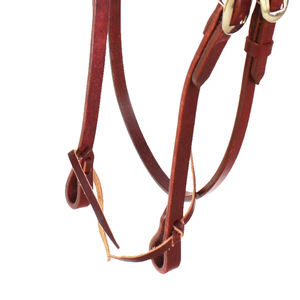 Brida de Cuero Hecha a Mano para Caballo, Completa con Ajuste y Costuras Decorativas, Brida para Montar a Caballo - Product Image 4