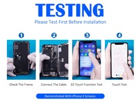 Écran de remplacement d'origine de haute qualité pour iPhone 14 Plus Pro - Écran LCD OLED GX pour iPhone 14 15 16 17 Pro Max