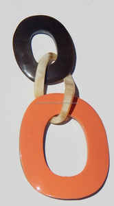 Pendientes de Cuerno de Buey con Diseño Moderno, Certificados por IGI, Tamaño Personalizable, Joyería Natural y Elegante para Mujer - Product Image 2