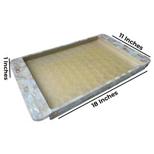 Hotel Room <b>Tea</b> Tray Restaurant <b>Sets</b> Serving Tray Hotel Glass Serving Tray - Product Image 4