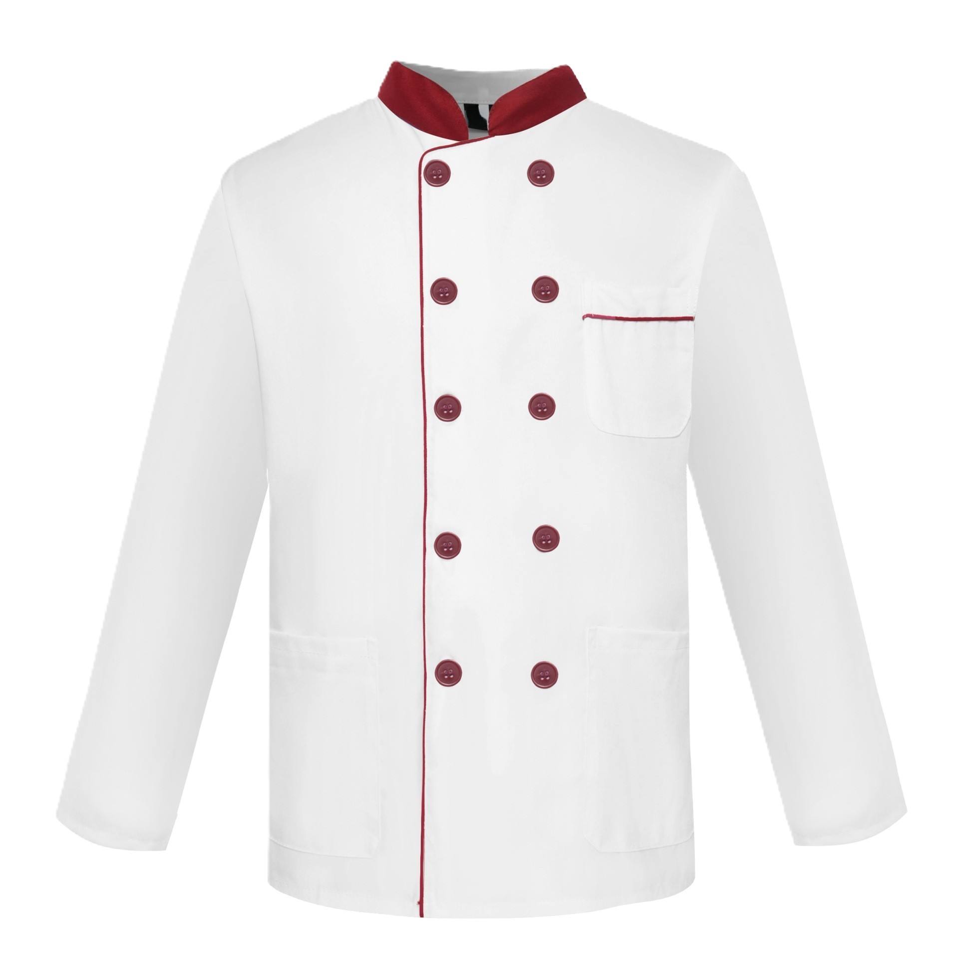 Manches longues à col marron