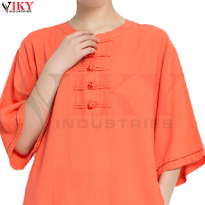Tenue d'entraînement de combat personnalisée avec logo unique pour arts martiaux – Uniforme de Kung Fu pour femmes, best-seller - Product Image 6