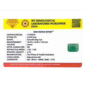 Esmeralda Zambiana Natural de Primera Calidad de 13.08 Ct, Gema Suelta con Corte Esmeralda en Forma de Pera para Joyería Fina - Product Image 4