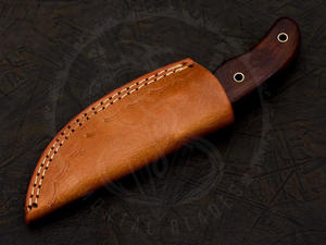 Cuchillos de Caza Damasco Hechos a Mano de Primera Calidad, Mango de Hueso OEM, Dureza 56HRC, Garantía de 3 Años, Venta al Por Mayor, Envío Directo - Product Image 5