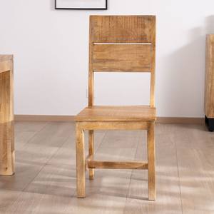 Juego de 2 sillas de comedor Vandana Urban Haven de madera de mango crudo Manoha - Product Image 4