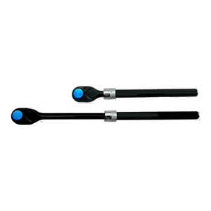 Manivela de Trinquete Extensible y Reversible de 3/8" 1/2" 72T con Liberación Rápida y LED - Product Image 1