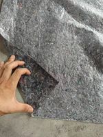 Feutre géotextile en fibres naturelles écologiques pour l'ingénierie de la conservation de l'eau et la protection imperméable