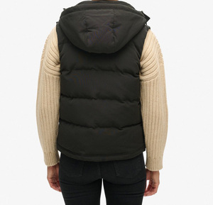 Mens Travel <b>Gilet</b> Vest Sleeveless Lightweight Padded Warm Outdoor Winter Casual Bodywarmer Custom Wholesale Clothing Manufacture - Product Image 3