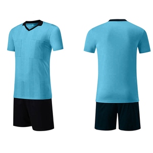 Ensemble de maillot de football rayé noir pour homme, manches courtes, col en V, respirant, coupe athlétique, toutes saisons - Product Image 4