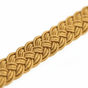 Cordones de Sombrero Trenzados Clásicos de Oro de Primera Calidad, Accesorios para Uniformes con Logotipo Personalizado para Sombreros - Product Image 3