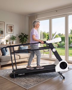 Rehabilitation Therapy Gym Equipment Motorized <b>Multifunction</b> Treadmill LED Screen Steel 4.0 HP Motor 250kg Capacity 15% Incline - Product Image 1