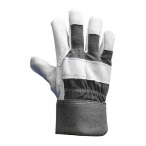 Guantes de Trabajo de Seguridad de Cuero Vacuno Reforzado, de Alta Resistencia, Precio Económico, Fabricante Profesional, Colores y Logotipo Personalizables - Product Image 4
