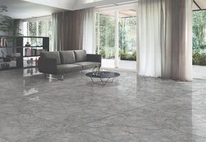 Orientbell vitrificado (GVT) 800X1600 PGVT Nilo cuarcita gris acabado brillante azulejos grandes losas azulejos de porcelana para suelo de pared - Product Image 5