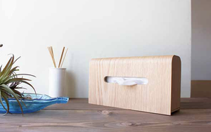 Boîte à mouchoirs en bois MDF durable de style Japandi, qualité exceptionnelle, design minimaliste, prix avantageux - Product Image 5