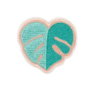 แผ่นผ้าปักลายการ์ตูนบทที่ใบไม้สำหรับประดับเสื้อผ้าแบบทำมือสำหรับชาร์จไฟด้วยเตารีด - Product Image 4