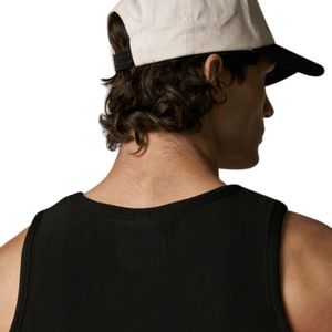 Camiseta sin mangas acanalada de algodón para hombre, color negro liso, estilo casual ajustado, ideal para verano, venta al por mayor OEM - Product Image 4