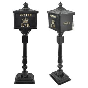 Boîte aux lettres verte irlandaise avec support de montage au sol pour courrier public, réception et envoi de courrier, support de boîte aux lettres personnalisé à faible MOQ, vente chaude - Product Image 5