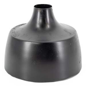 Jarrón de Metal Negro Mate Moderno para Centros de Mesa, Jarrón de Hierro Industrial para Flores |   Jarrón Decorativo de Lujo para Mesa, Estilo Nórdico - Product Image 1