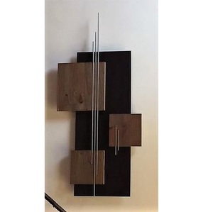 Modern Wooden <b>Leaf</b> <b>Wall</b> Art 3D Cutout Tropical Palm <b>Leaf</b> Frame Sign <b>Wall</b> Hanging Sculpture for Living Room Home <b>Decor</b> Accent - Product Image 3