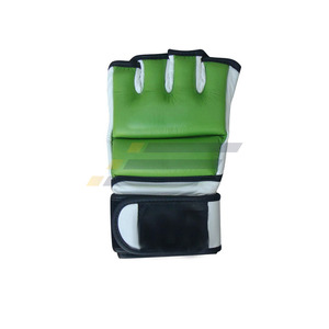 Guantes de Boxeo de Medio Dedo Personalizables de Cuero, Cómodos y Duraderos, para Entrenamiento de MMA, Muay Thai, para Adultos - Product Image 5