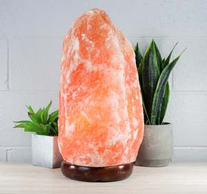 Lampe au sel de roche rose de l'Himalaya extra large à prix d'usine 88 LBS pour décor de restaurant ou de café, cadeau, spa et lampe au sel d'hôtel - Product Image 1