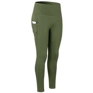 Women's Mid Waist High Street Yoga <b>Leggings</b> Set 100% Cotton & Bamboo Fiber Seamless Activewear Sustainable - Product Image 6