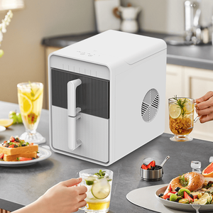 PSZBJ K12 Macchina per Ghiaccio Automatica Blu in PVC da 12kg/giorno, Senza BPA, con Contenitore Touch per Campeggio all'Aperto - Product Image 3