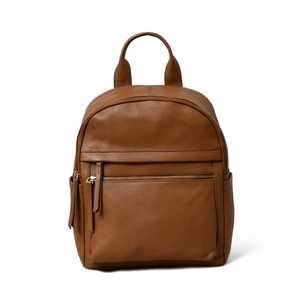 Soft Cowhide Genuine Leather Mini <b>Backpack</b> Women Small Real Leather <b>Backpack</b> Purse Designer Travel Daypack LMBP-0015B - Product Image 5