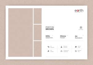 Carreaux de porcelaine brillants de qualité export, format 600x1200, grand format, pour sols et murs, pour maisons modernes, bureaux et intérieurs commerciaux. - Product Image 5