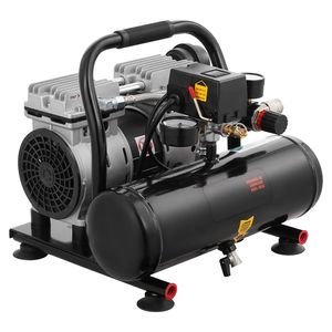 Compressore d'Aria Senza Olio 1HP 1.5 CFM 90PSI con Serbatoio in Acciaio da 1 Gallone, Pressione Massima 120PSI, 78dB Ultra Silenzioso, Compressore d'Aria Portatile - Product Image 1