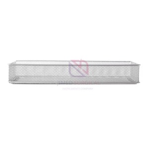 Wholesale OEM Stainless Steel <b>Mesh</b> Tray with Lid Surgical Instrument Autoclave Sterilization <b>Basket</b> Durable Reusable - Product Image 2