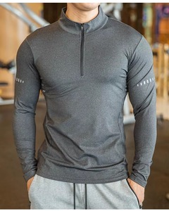 Fabricant de T-shirts d'entraînement de compression personnalisés pour hommes – Vêtements de sport et fitness en polyester et élasthanne de qualité supérieure, marque privée, logo personnalisé, vente en gros - Product Image 2