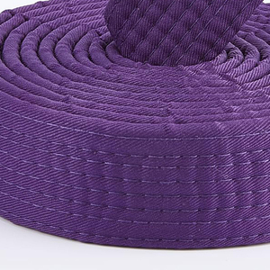 Cinturones de Entrenamiento Transpirables de Alta Calidad, Hechos a Medida con Logotipo OEM, para MMA, Judo, Karate, Taekwondo, Jiu-Jitsu, Unisex, Material de Algodón, Venta al Por Mayor - Product Image 3