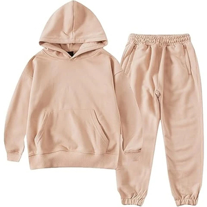 Conjunto de Chándal de Invierno 2026 de Dos Piezas con Capucha, Chándal de Alta Calidad para Bebés y Niños con Logotipo Personalizado - Product Image 2