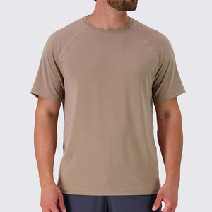 Camiseta de panel de alta calidad con estampado oversize, cómoda, de hombros caídos, a la moda, talla grande, estilo vintage, informal, cuello redondo - Product Image 4