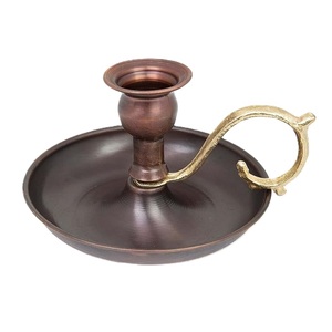 <b>Top</b> Trending Vintage Decor Taper Candle Holder Metal Pillar Candlestick Vintage Candle Holder with Handle Wedding Dinner - Product Image 6