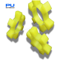 Couplages d'arbre en polyuréthane flexible, personnalisables, OEM, écologiques, pour usage industriel, avec inserts d'araignée amortisseurs à anneau élastique