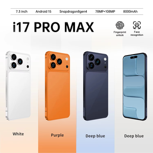 สมาร์ทโฟน I17 Pro Max 5G รุ่นใหม่ล่าสุดปี 2026 ของแท้ แบรนด์ใหม่ รองรับซิมคู่ Snapdragon 800 Series หน้าจอ QHD สำหรับเล่นเกม กล้อง 108MP - Product Image 3
