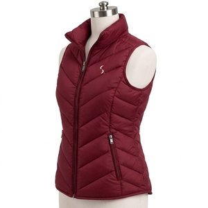 Chaleco Acolchado de Alta Calidad, Ligero, Tejido, Ecológico, Transpirable, Diseño sin Mangas, Relleno Cálido, para Mujer - Product Image 6