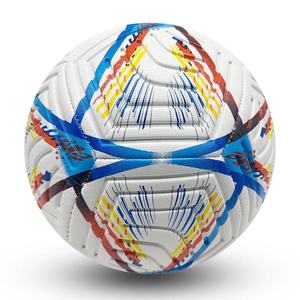 Balón de Fútbol Ligero de Cuero Sintético Cosido a Máquina, Tamaño 3, Mini Balón de Fútbol para Niños - Product Image 3