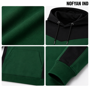 Sudaderas con Capucha Unisex Personalizadas, Corte Regular, Estilo Urbano, Manga Larga, Cálidas para Invierno, Casuales, Ecológicas, Transpirables, de Secado Rápido, Color Sólido 100 - Product Image 6