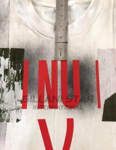 T-shirt à manches courtes en jersey de coton avec lettres grecques Phi Nu Pi, design imprimé, col rond, coupe décontractée pour homme - Product Image 5